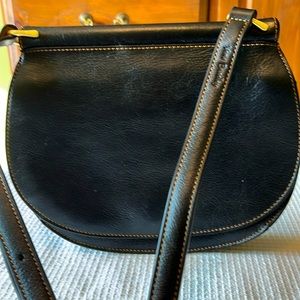 Vera Bradley Leather Saddle Crossbody